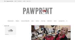 Desktop Screenshot of maryvillepawprint.com